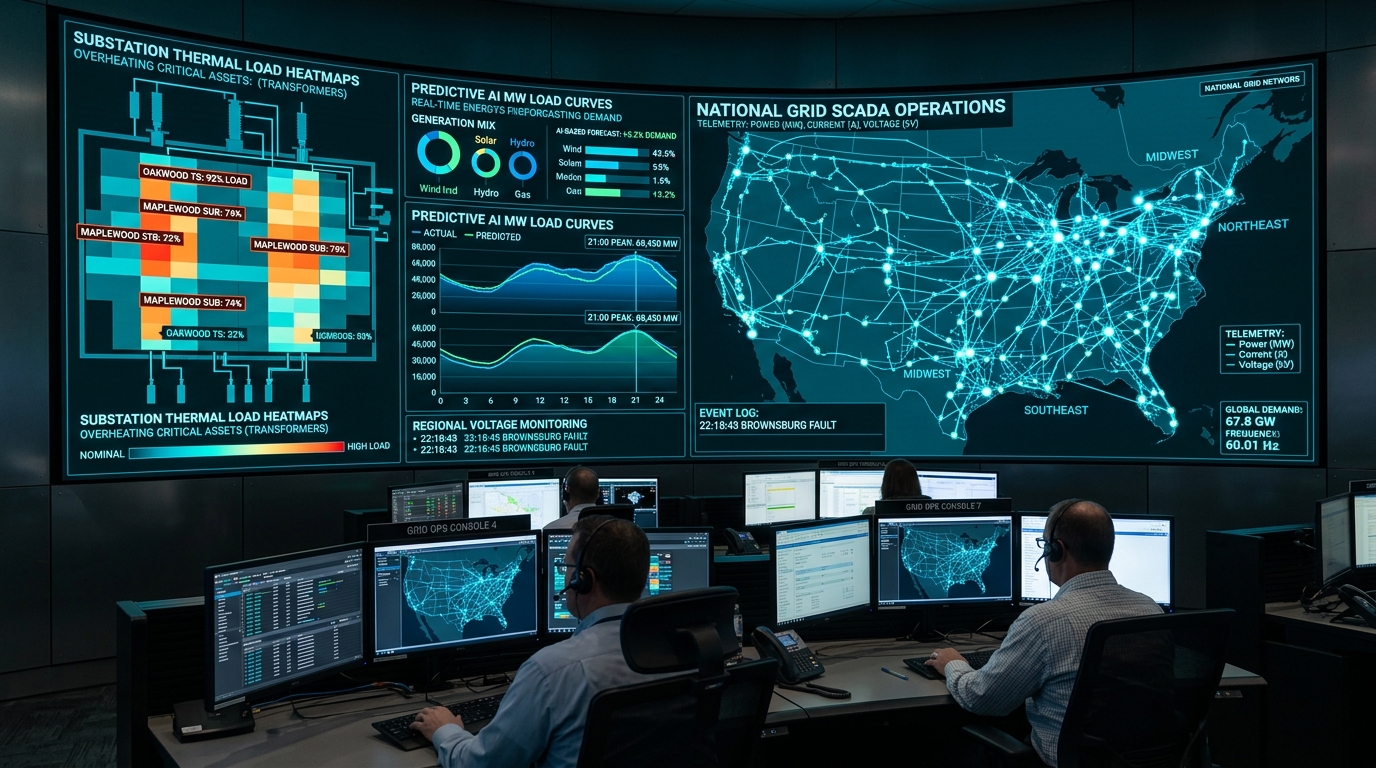 VeeGrid EnergyAI Operational Viewport